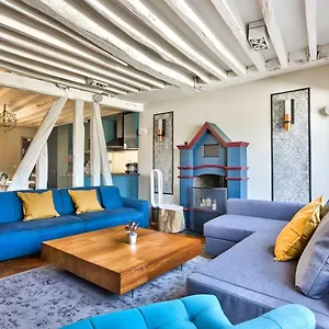 Le Marais Superb Terrace Free Netflix Appartamento